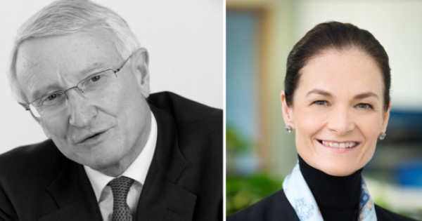 Sir John Hood and Dr Annalisa Jenkins