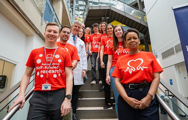 Prof Mauro Giacca and his team at KCL