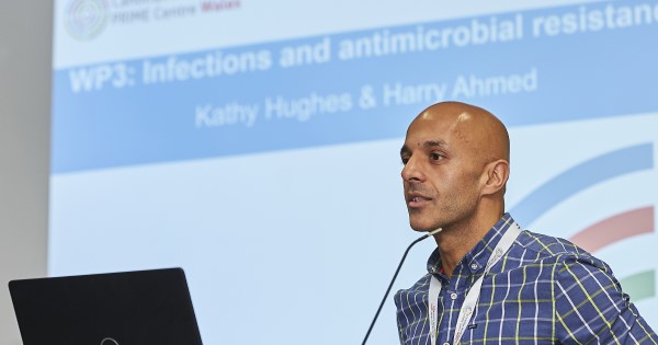 Dr Harry Ahmed photo credit PRIME Centre Wales