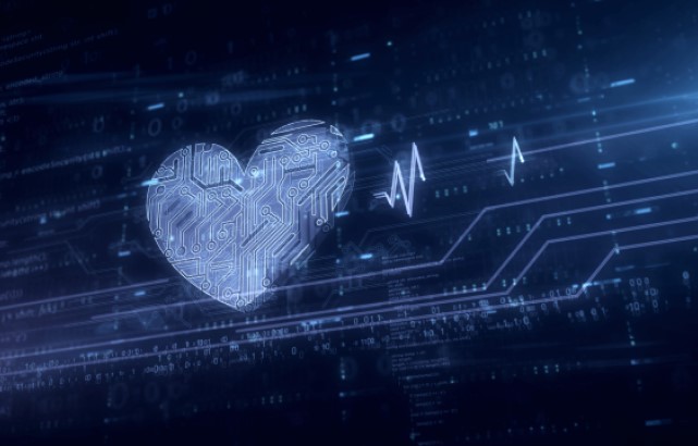 CGI image of a heart