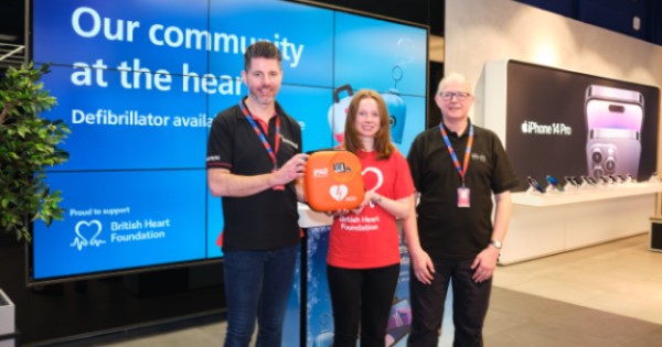 BHF and O2 representatives