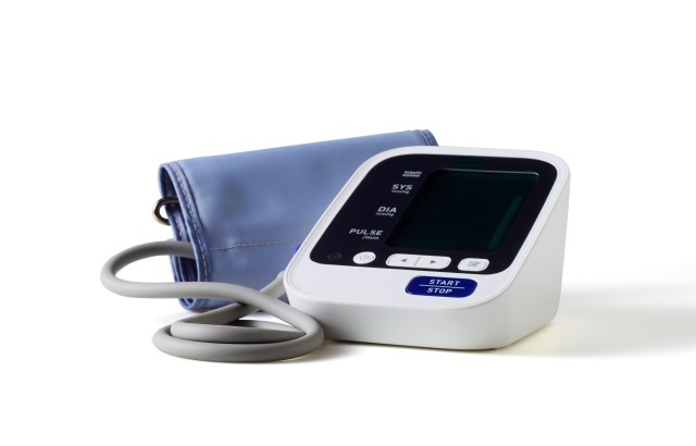 An image of a blood pressure monitor.