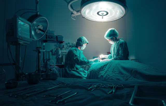 Procedure in hospital 