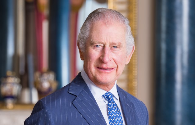 His Majesty the King at Buckingham Palace. Photo Credit: Hugo Bernand