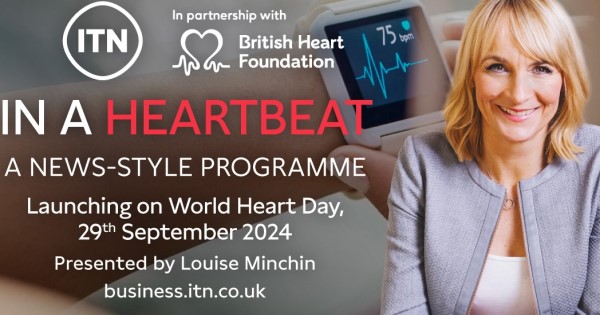 Louise Minchin will host the In a Heartbeat programme which will launch on World Heart Day 2024