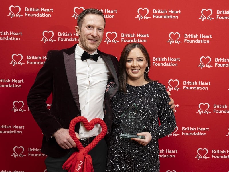 Heart Hero Award Winners Hannah and Adam