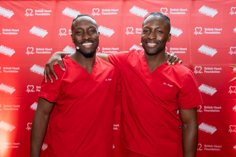 Dr Dan and Dr Raph Olaiya announced as BHF Ambassadors