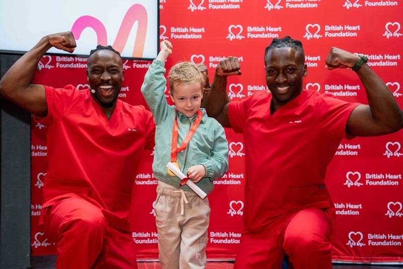 Inspirational children from across the UK honoured at Young Heart Hero Awards