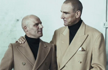 Alan Linton and Vinnie Jones