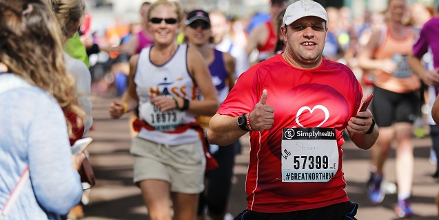 BHF runner