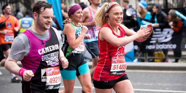 London Marathon runner