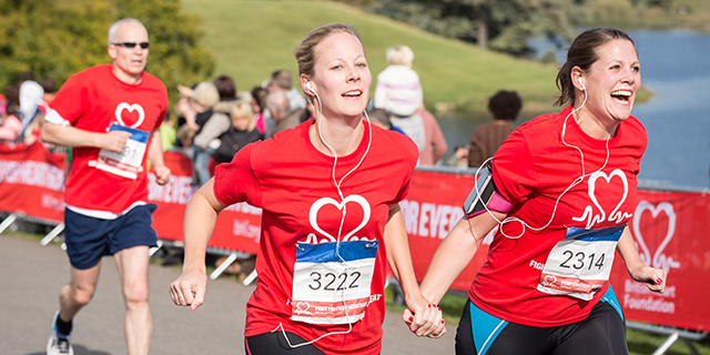 Runners in the Manchester Half Marathon