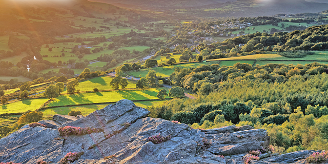 Beautiful views in the Peak District