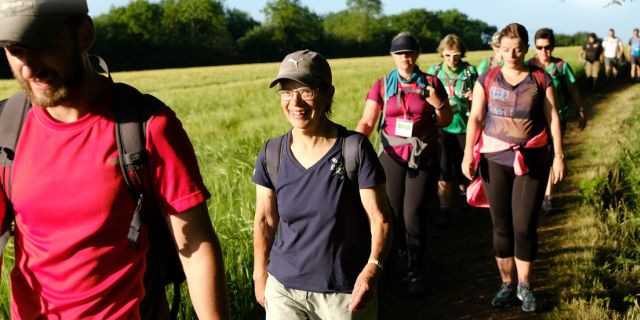 Group walking